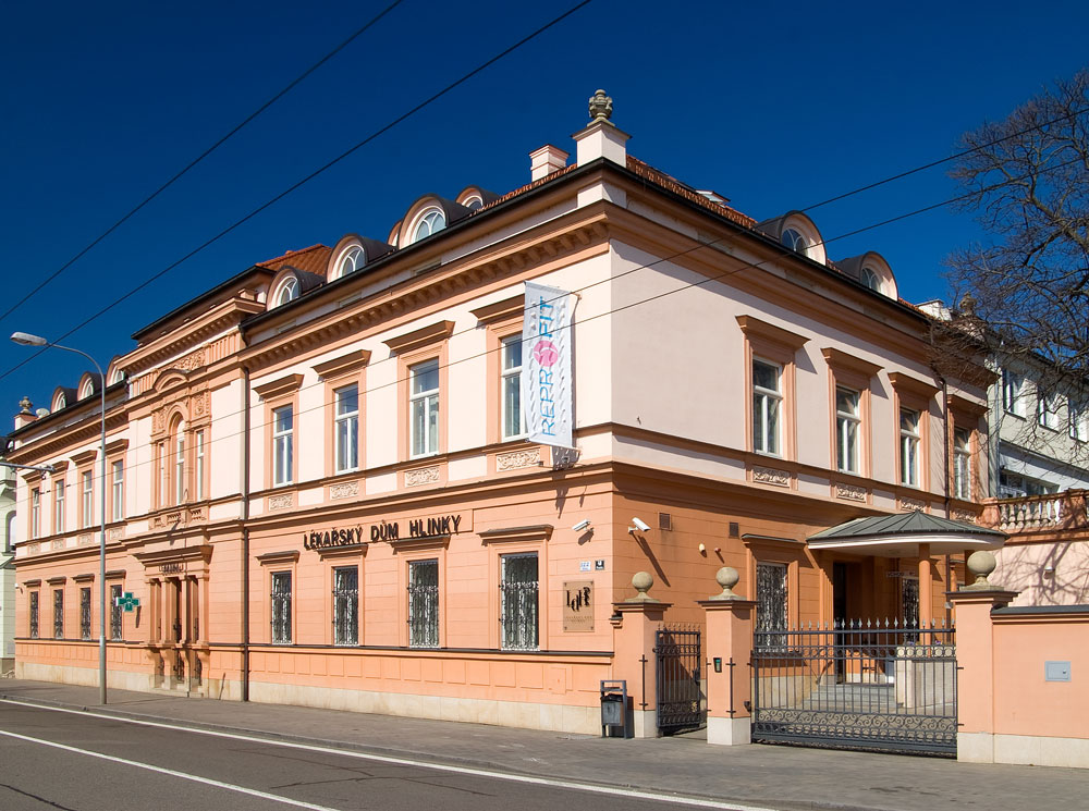 Fotografie budovy kliniky Uro-clinic
